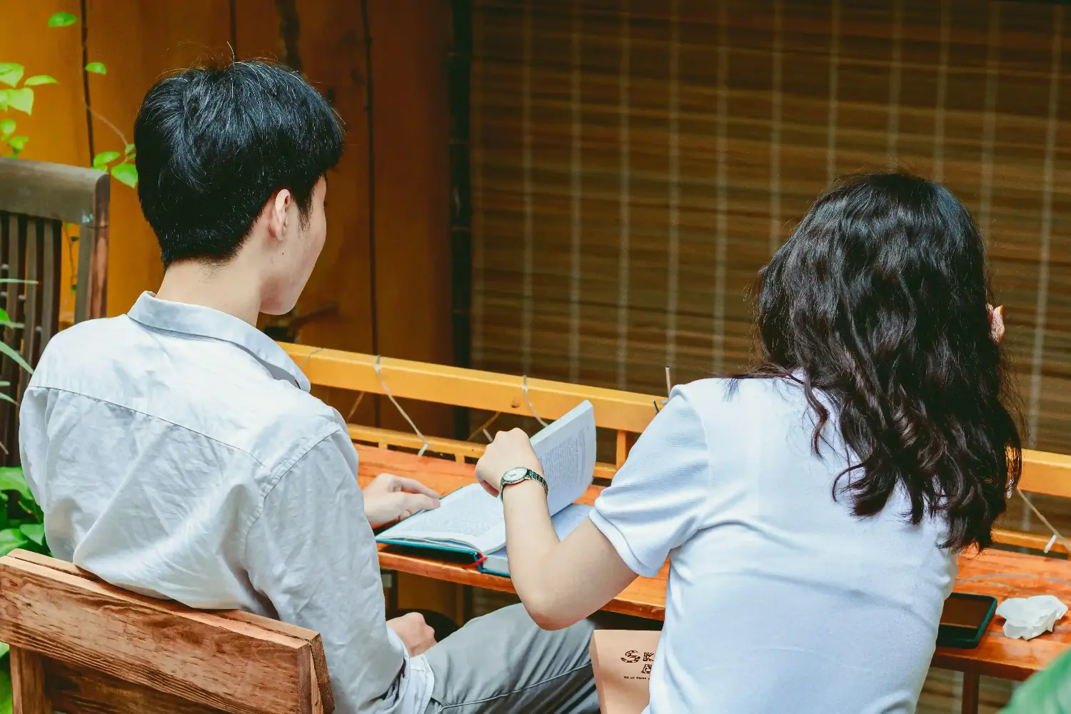 Modern workspace with professionals